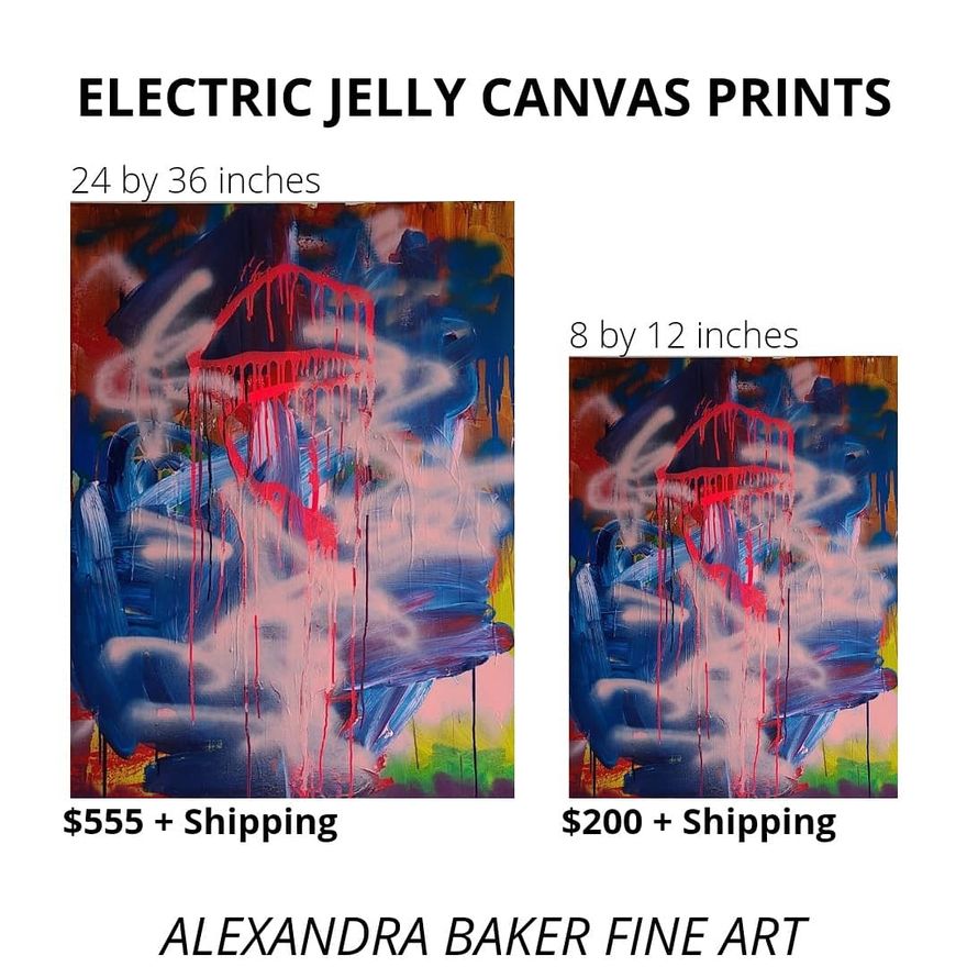 More sizes available upon request. Email alexandrabakerfineart@gmail.com to purchase.